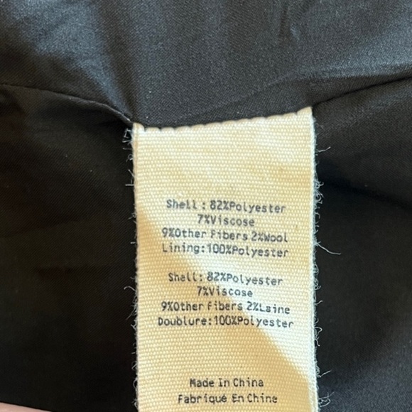 L'AGENCE Black Textured Women's Blazer - Picture 9 of 9